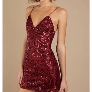 Red tobi dress Never worn!!